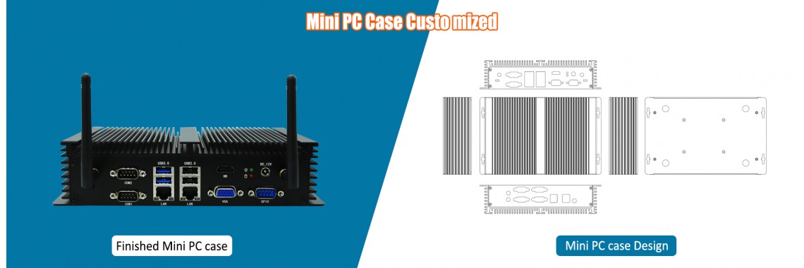 EGLOBAL Industrial Fanless Mini PC GK1